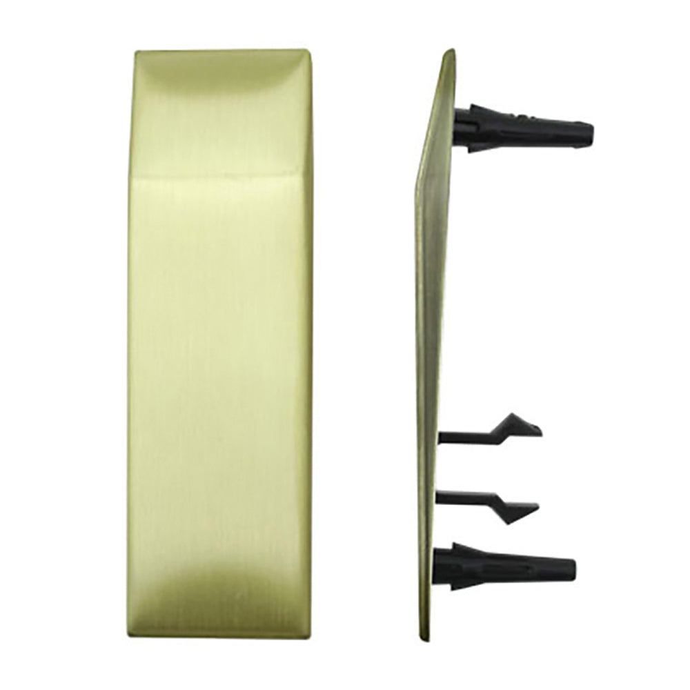 Andersen Trim Plate, 2 panel - Bright Brass