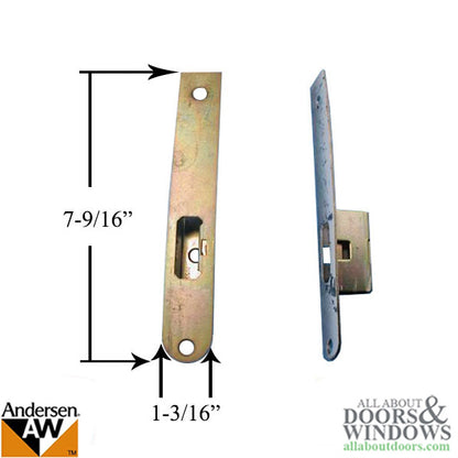 Andersen Hook Bolt Receiver - Upper AP/ Lower PA , FWH Door