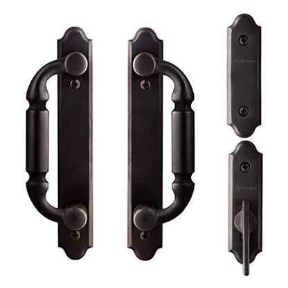 Andersen Frenchwood Gliding Door Trim Covington, 4 Panel Interior & Exterior - Oil Rubbed Bronze