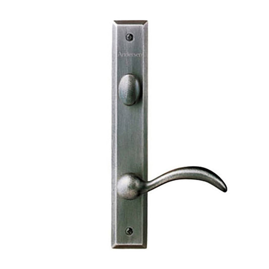 Andersen Yuma Single Door Hardware Kit - Active, Non-Keyed - Distressed Nickel