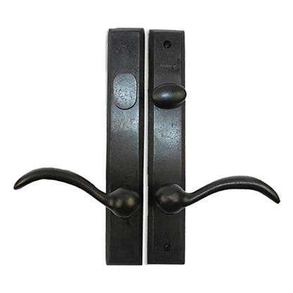 Andersen Yuma Single Door Hardware Kit - Active, Non-Keyed - Distressed Bronze