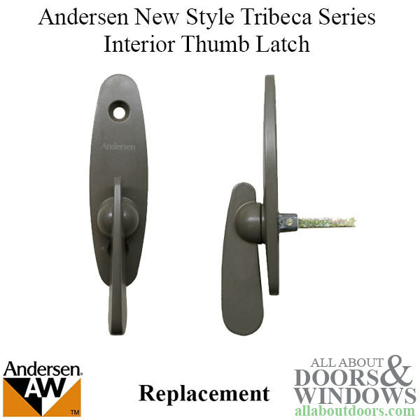 Thumb Latch, Andersen Reachout Old Style - Stone