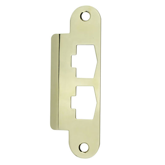 Andersen Strike Plate Cover, Active Door - Bright Brass