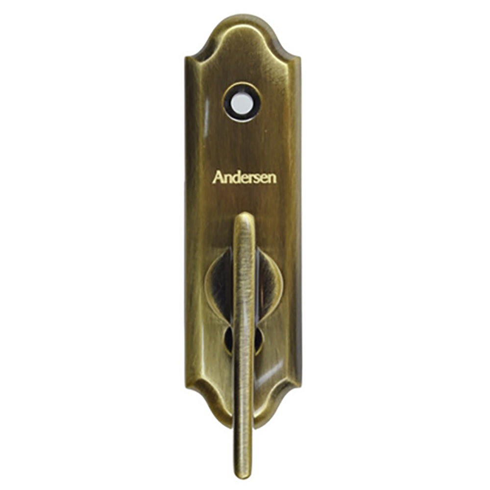 Andersen Gliding Door Covington Inside Thumb Latch - Antique Brass