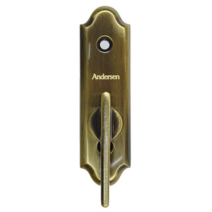 Andersen Gliding Door Covington Inside Thumb Latch - Antique Brass