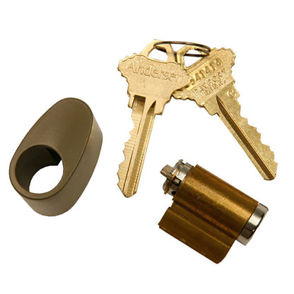 Andersen Keyed Cylinder with Housing - Stone
