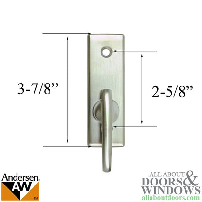 Andersen Frenchwood Gliding Door - Thumb Latch - Anvers/Insi