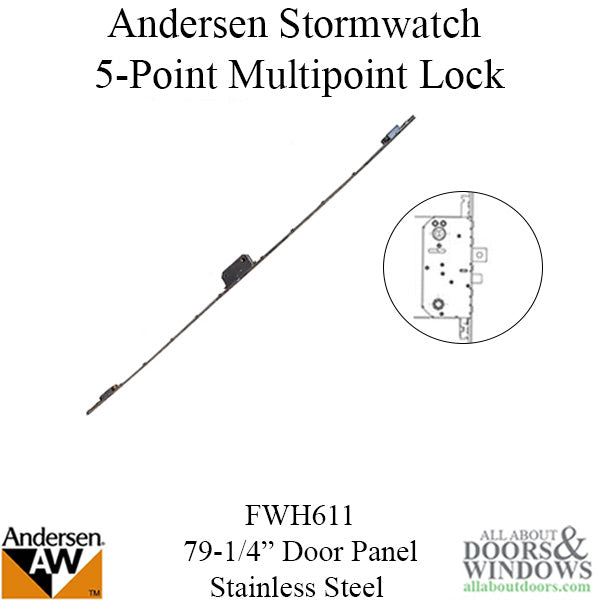 Andersen Stormwatch 5-Point Lock AP/PA - FWH611 Door