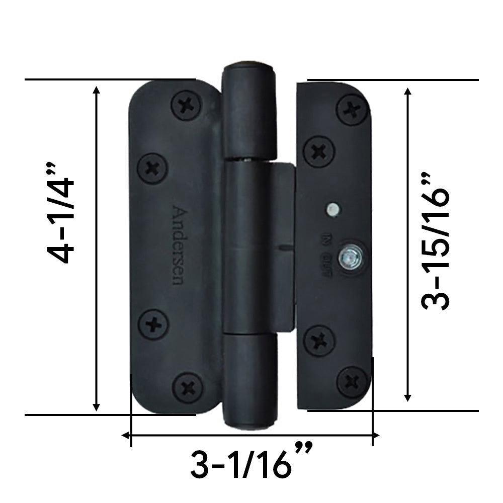 Andersen Single Hinge, Left Hand (2005-Present) - Oil-Rubbed Bronze