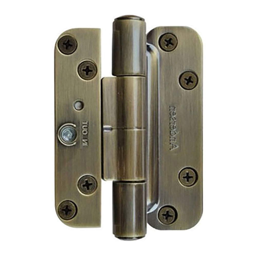 Andersen 4 Hinge Kit, Right Hand (2005-Present) - Antique Brass