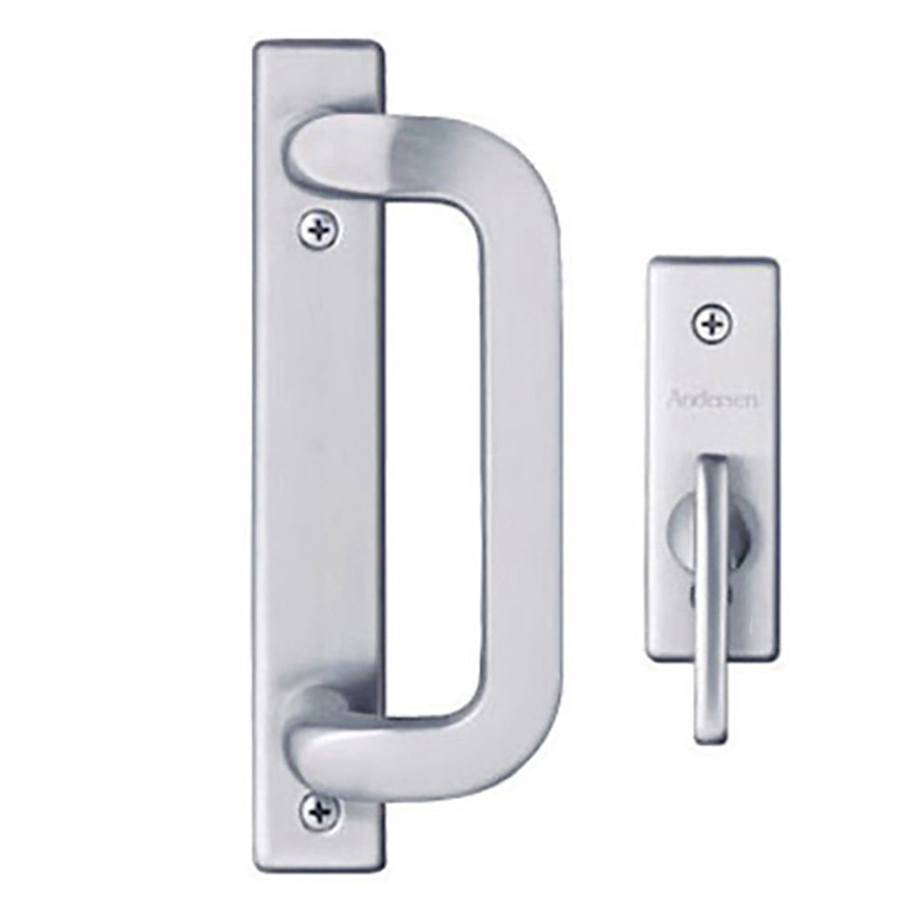 Andersen Frenchwood Gliding Door Trim Anvers 2 Panel Interior & Exterior, Brushed/Satin Nickel