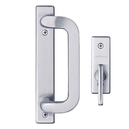 Andersen Frenchwood Gliding Door Trim Anvers 2 Panel Interior & Exterior, Brushed/Satin Nickel