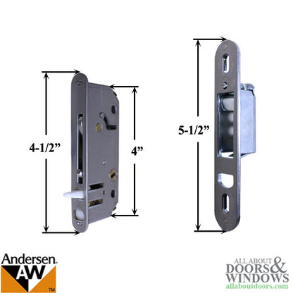 Old Style Deadlock, Andersen Reachout, 2006 Gliding Patio Door