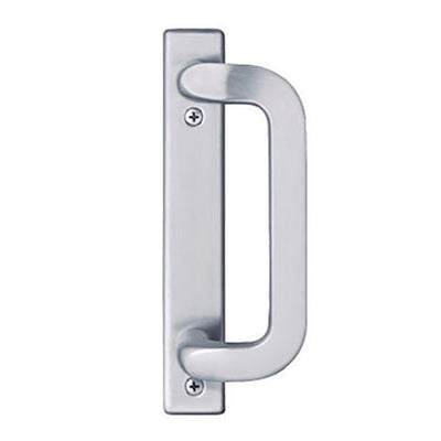 Andersen Frenchwood Gliding Door Trim Hardware, Anvers 2 Panel Exterior - Satin Nickel
