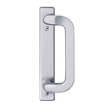 Andersen Frenchwood Gliding Door Trim Hardware, Anvers 2 Panel Exterior - Satin Nickel