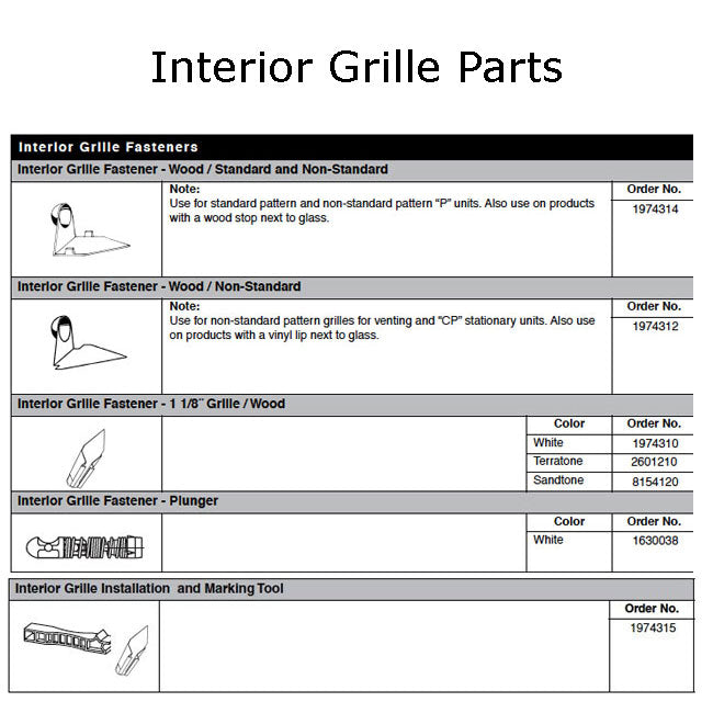 Andersen Perma-Shield Casement Windows - Interior Grille Ins