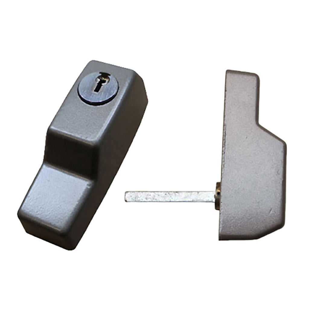 Discontinued - Andersen 2 Panel Gliding Door Exterior 6 Pin Lock Cylinder w/ Keys - Stone
