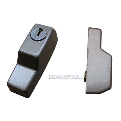 Discontinued - Andersen 2 Panel Gliding Door Exterior 6 Pin Lock Cylinder w/ Keys - Stone