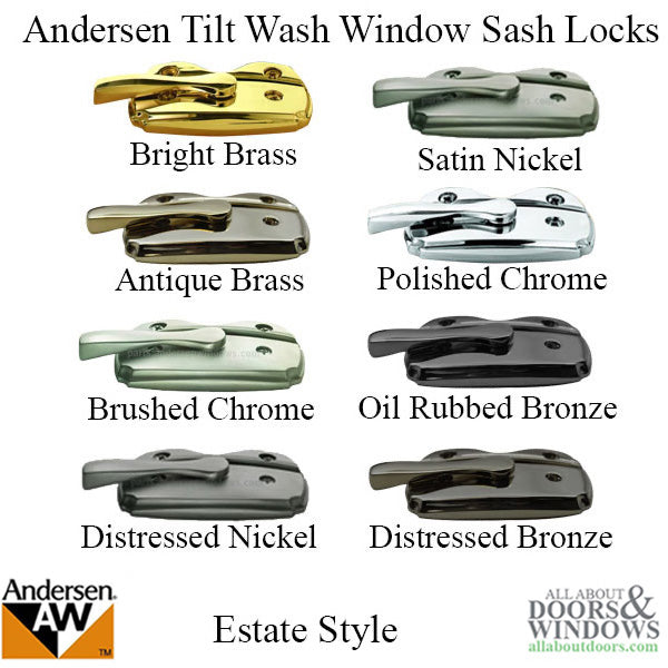 Andersen Tilt-Wash (DC) and Tilt-Wash (TW) Windows - Estate
