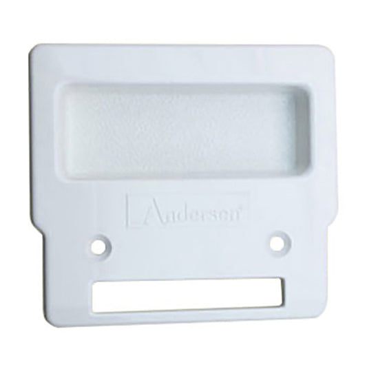 Andersen Screen Door Pull, Inside - White