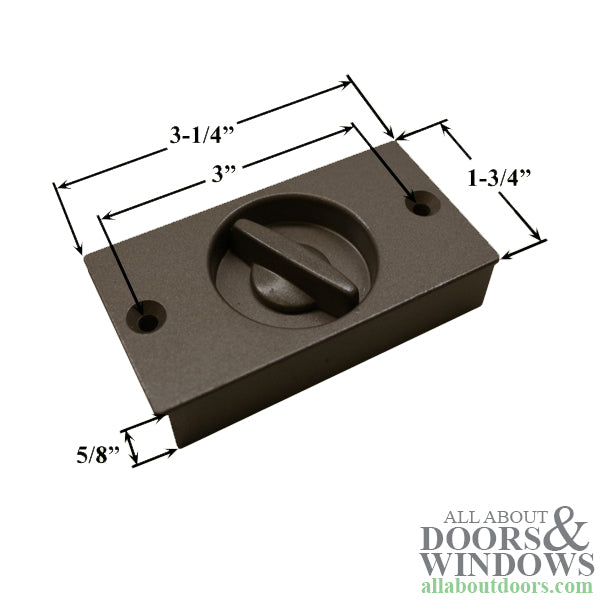Andersen Perma-Shield 3 Panel Gliding Door Screen Latch - Stone