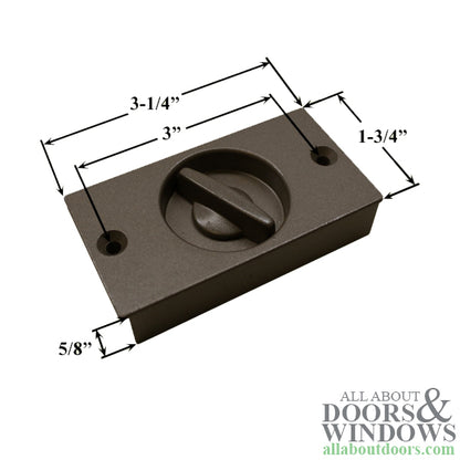 Andersen Perma-Shield 3 Panel Gliding Door Screen Latch - Stone