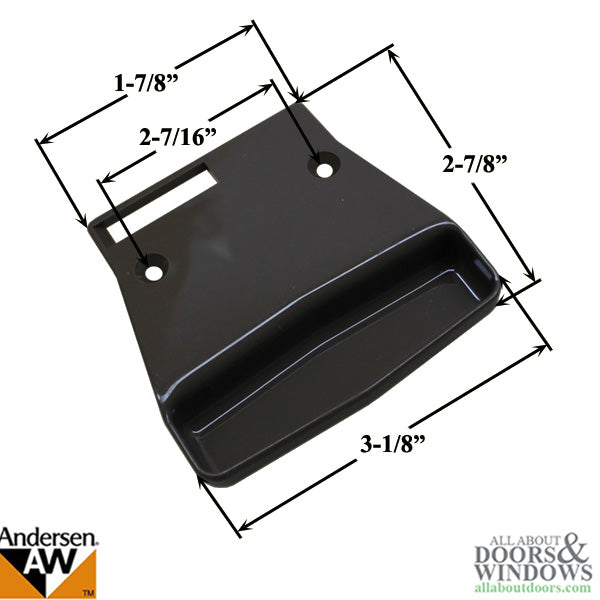 Andersen Window - PSII Gliding Doors - 2 Panel Inside Screen