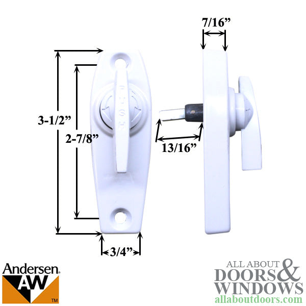 DISCONTINUED Andersen Perma-Shield Gliding 3-Panel Door Insi