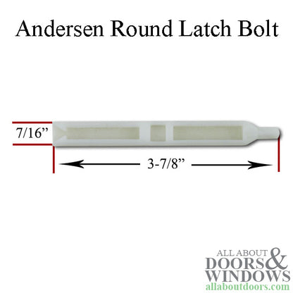 Andersen Perma-Shield Narroline Combination Unit Latch Bolt, Round