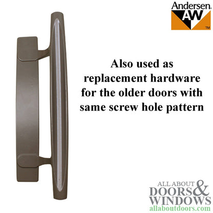 Handle, Exterior Andersen 2 panel Dished Style - Stone