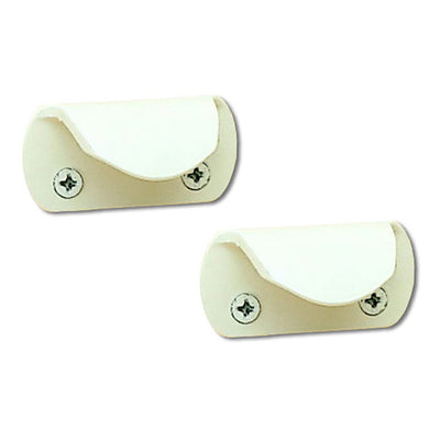 Andersen Contemporary Finger Lift, Metal - White