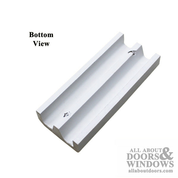 Andersen 4-3/8 Inch Head Bumper with Screws for 2 Panel Glid