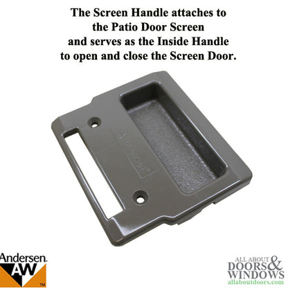 Andersen Inside Screen Handle Pull for 2 & 3 Panel Gliding D
