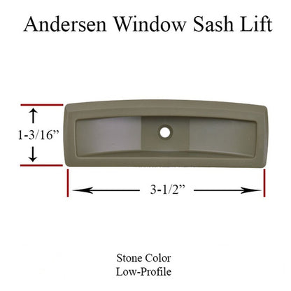 Andersen PSNL Low Profile Sash Lift - Plastic, Stone