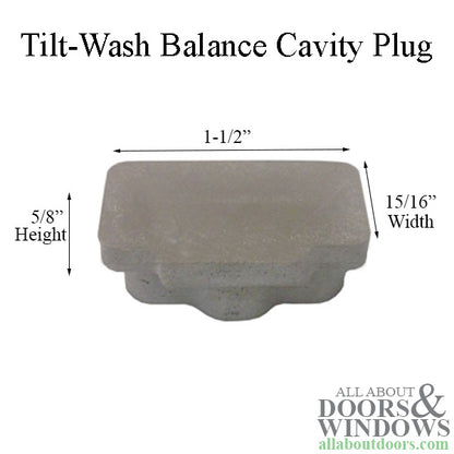 Andersen Tilt-Wash Balance Cavity Foam Plug