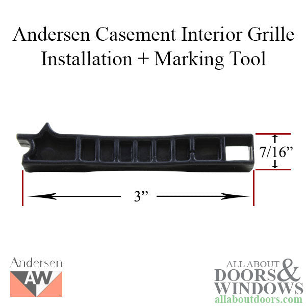 Andersen Perma-Shield Casement Windows - Interior Grille Ins