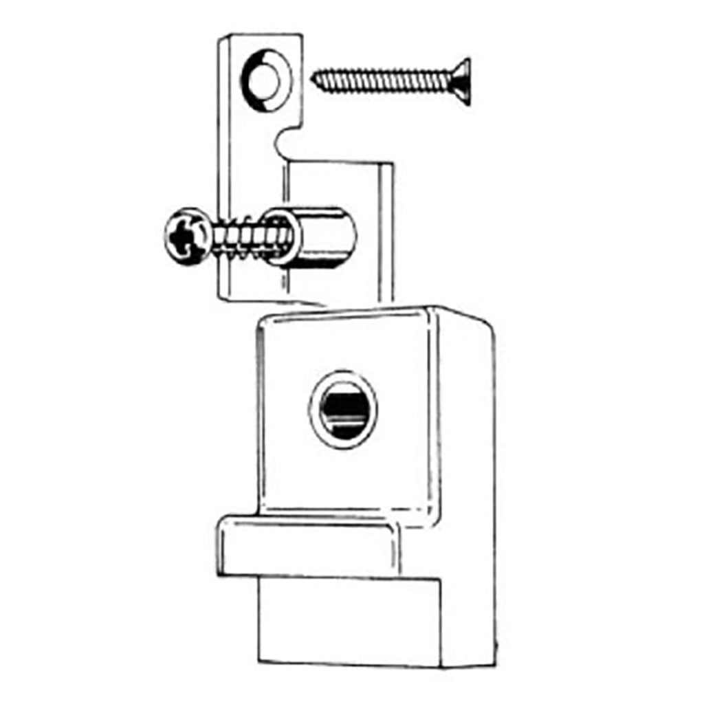 Bumper with security bracket and screw, Andersen Gliding Win