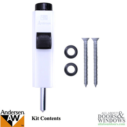 Andersen Auxiliary Foot Bolt Lock for Frenchwood Gliding Doo