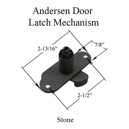 Andersen 3 panel door Latch Mechanism - Stone