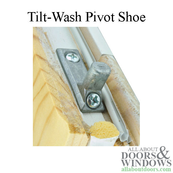 Pivot Shoe, Andersen Tilt-Wash Window