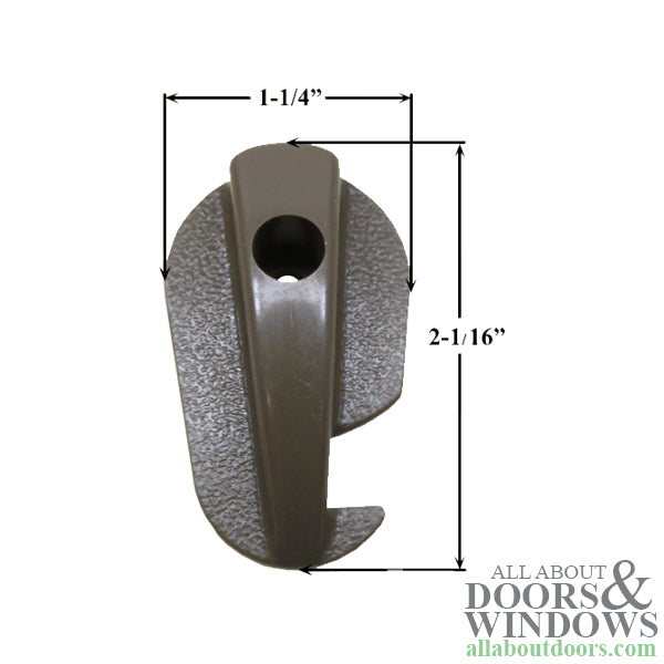 Andersen Perma-Shield Gliding Screen Door Latch - Stone