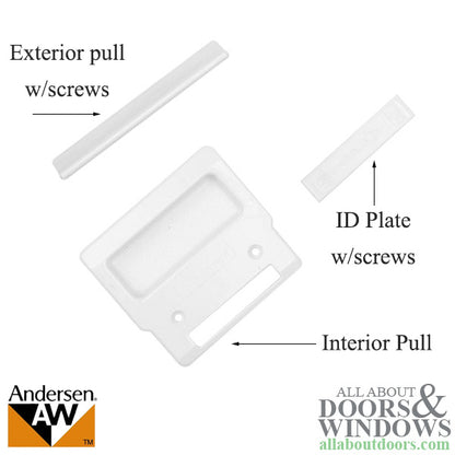 Screen Hardware Kit, Andersen - White