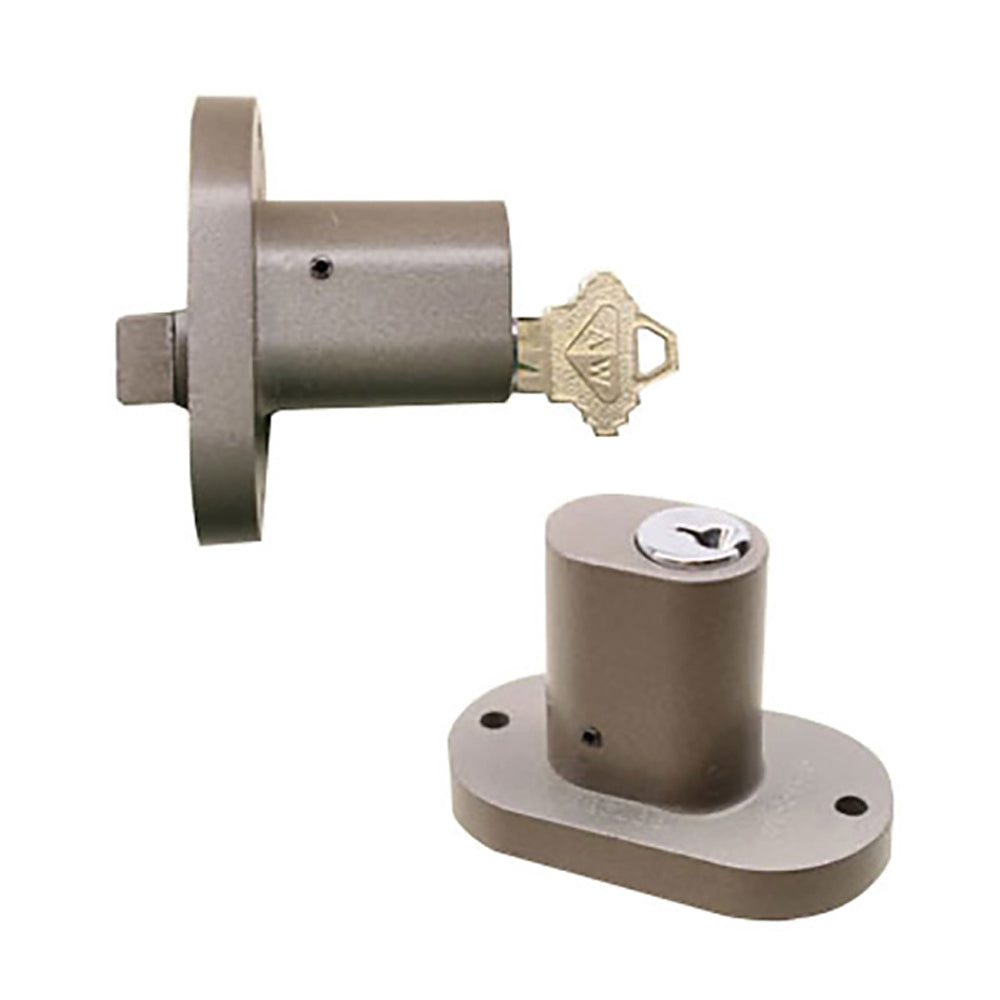 Andersen 3 Panel Door 5 Pin Lock with Keys - Stone