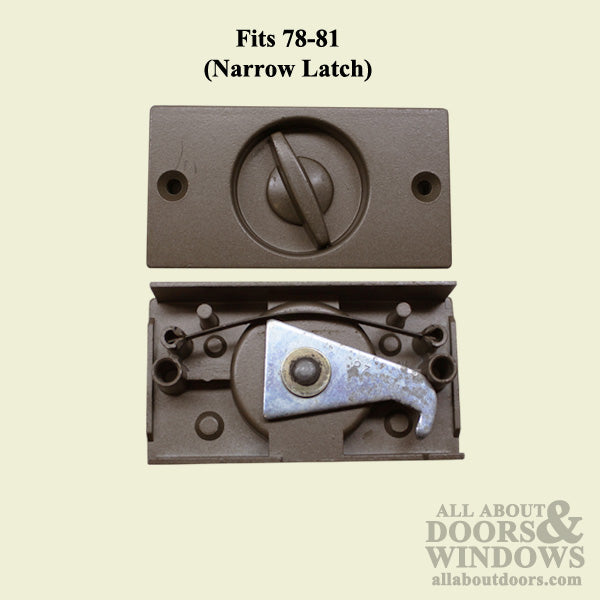 Andersen Perma-Shield 3 Panel Gliding Door Screen Latch - Stone