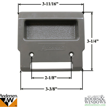 Andersen Inside Screen Handle Pull for 2 & 3 Panel Gliding D