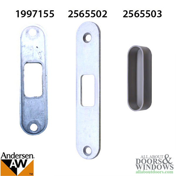 Andersen Perma-Shield Metal 4 Inch Gliding Door Strike and L