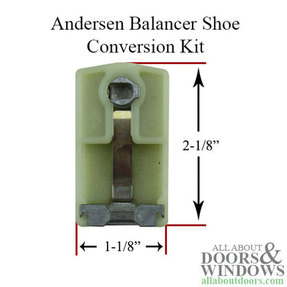 Andersen Perma-Shield Narroline Balancer Shoe Conversion Kit