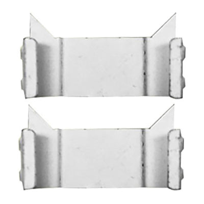 Andersen Perma-Shield Gliding Door Metal Grille Clip, Old Style, Wide Grids - White