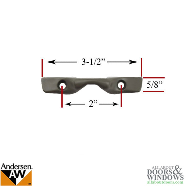 Andersen Window Sash Keeper, Tilt-Wash / Andersen PSNL Windo