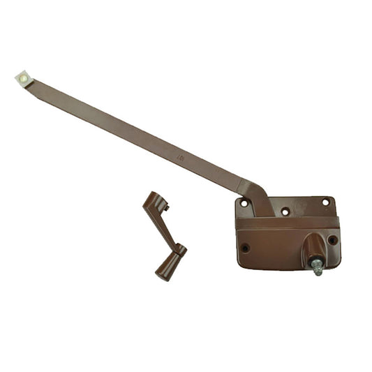 Discontinued Andersen Left Hand Operator and Handle, 9-1/2 Inch Arm and Round Shoe - Bronze